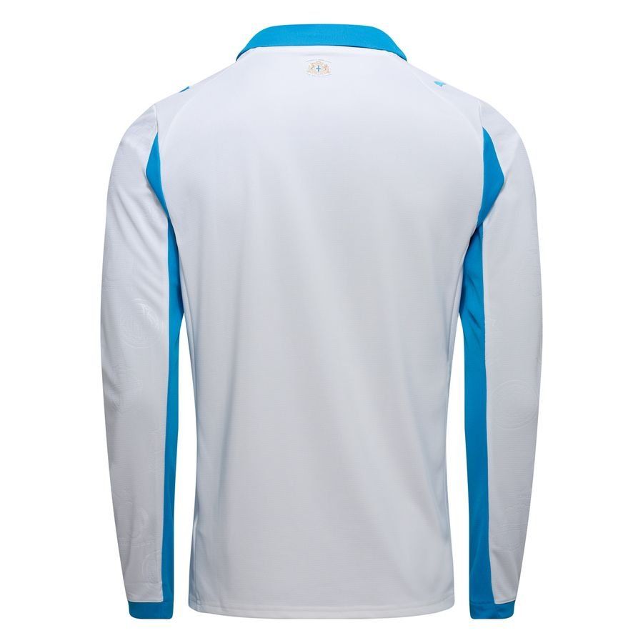 Marseille Home Shirt 2025/26 Long Sleeves - Men's-SoccerKits Hub | Buy Soccer Jerseys Online